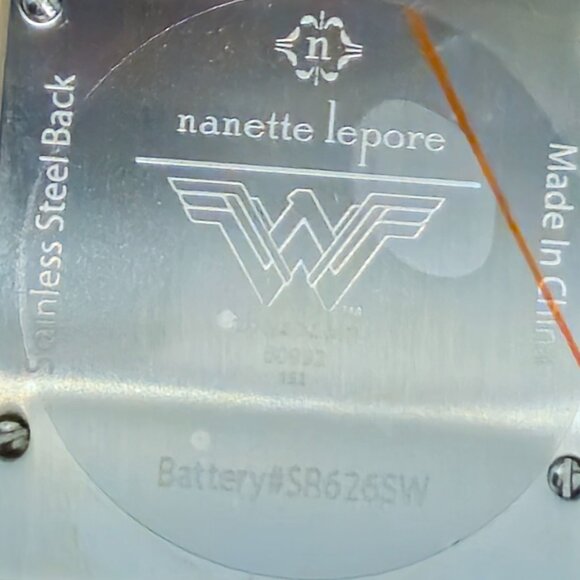 nanette lepore-  Limited Wonder Woman watch - Picture 4 of 8